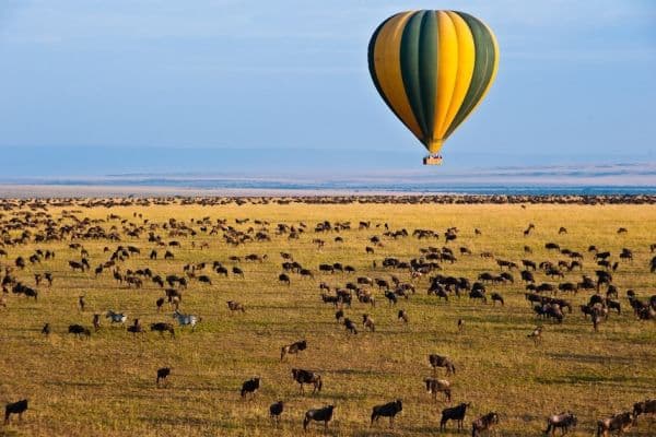 Hot Air Ballooning in Mara